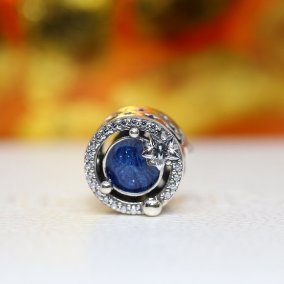 PANDORA A TRIP TO THE GALAXY CHARM 790028C01 - Picture 4 of 7